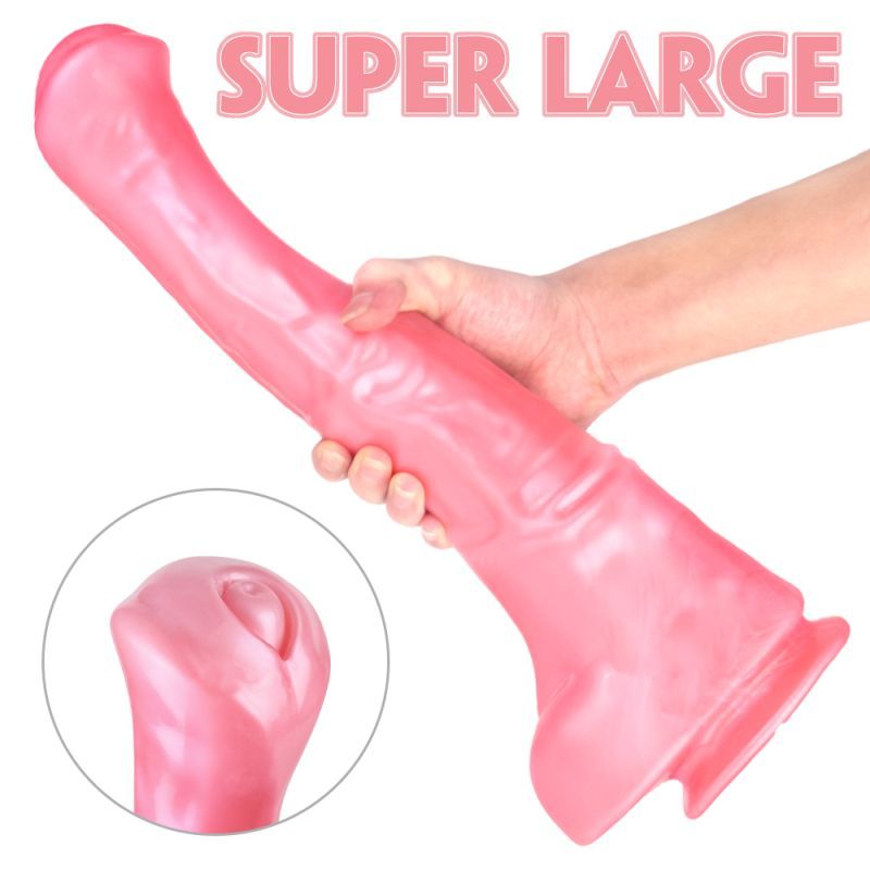 Duke Horse Dong w Balls Pink XXL-SHD-D2006-PNK-XXL