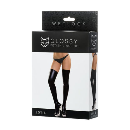 Glossy Wetlook Stockings Lotis-955011-L