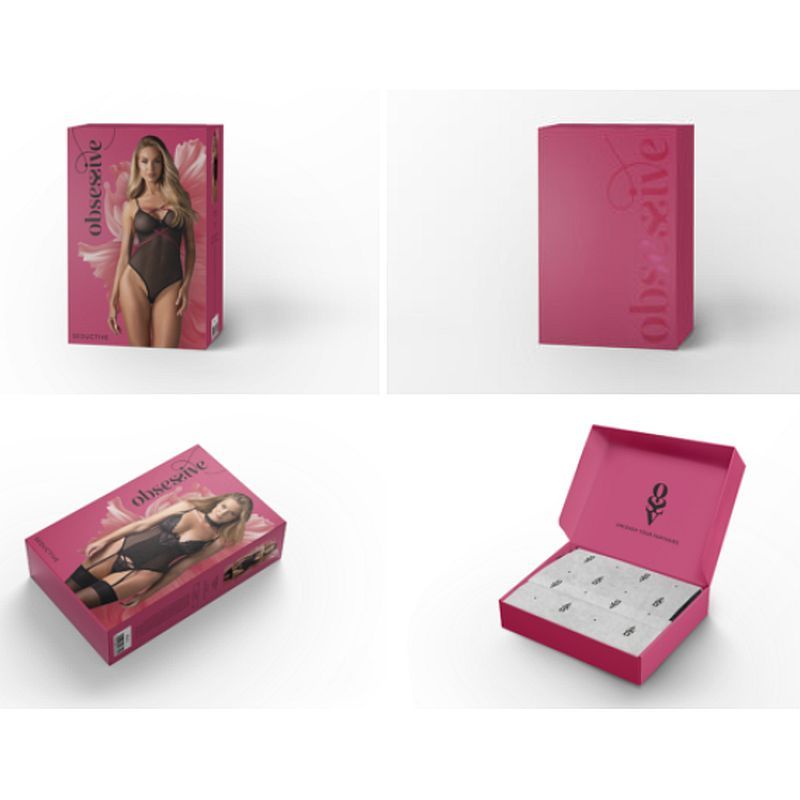 Maidme Set 5 Pc-0185-BLK-S/M
