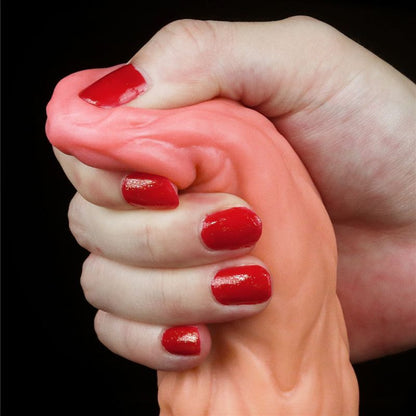 Nature Cock 9.5in Dual Layer Huge ALIEN Silicone Dildo-LV411025