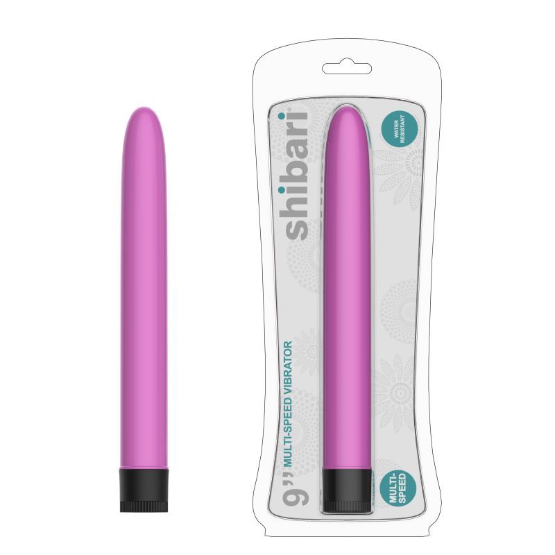 Shibari Multi-Speed Vibrator 9in Pink-SW-0763-PNK