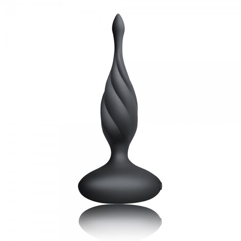 Petite Sensation Discover Butt Plug w Remote Black-10PSDCVBK