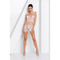 Body Dress BS090 White-BS090-WHT-O/S