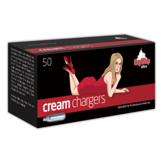 Ezywhip Ultra Cream 8g N2O Chargers 50 Pc-EWUN2OCRC0050