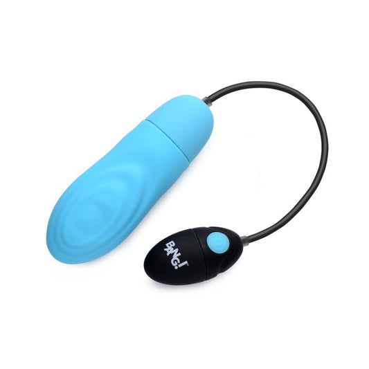 7X Pulsing Rechargeable Bullet Blue-AG521-BLU