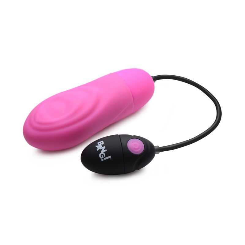 7X Pulsing Rechargeable Bullet Pink-AG521-PNK