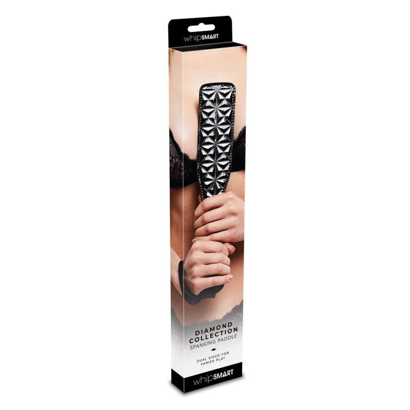 Whip Smart Diamond Paddle Black-WS1001-BLK