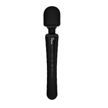 Viben Obsession Rechargeable Wand Massager Black-VB-66101-BLK