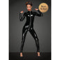 PVC Overall With 3 Way Zipper-F188.004-BLK-XL