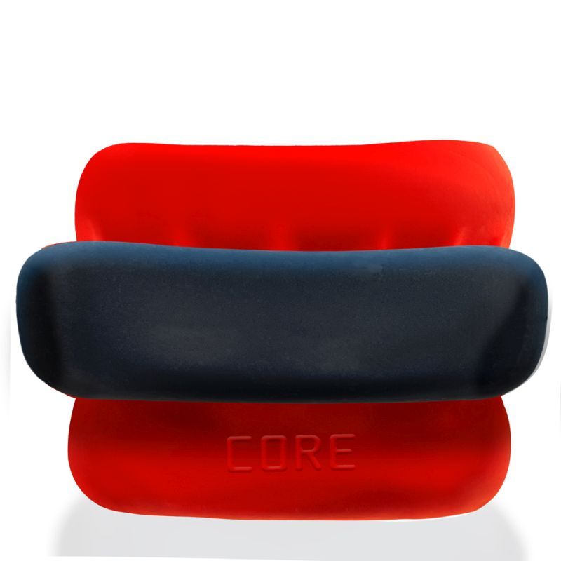 Ultracore Core Ballstretcher w Axis ring Red Ice-OX-3069-REDBLK