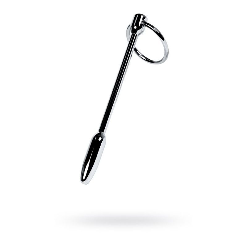 Silver Metal Urethral Plug w Ring-717317