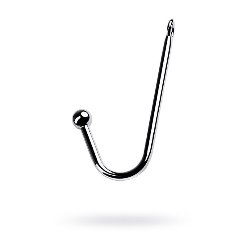 Silver Metal Anal Hook w Ball-717306