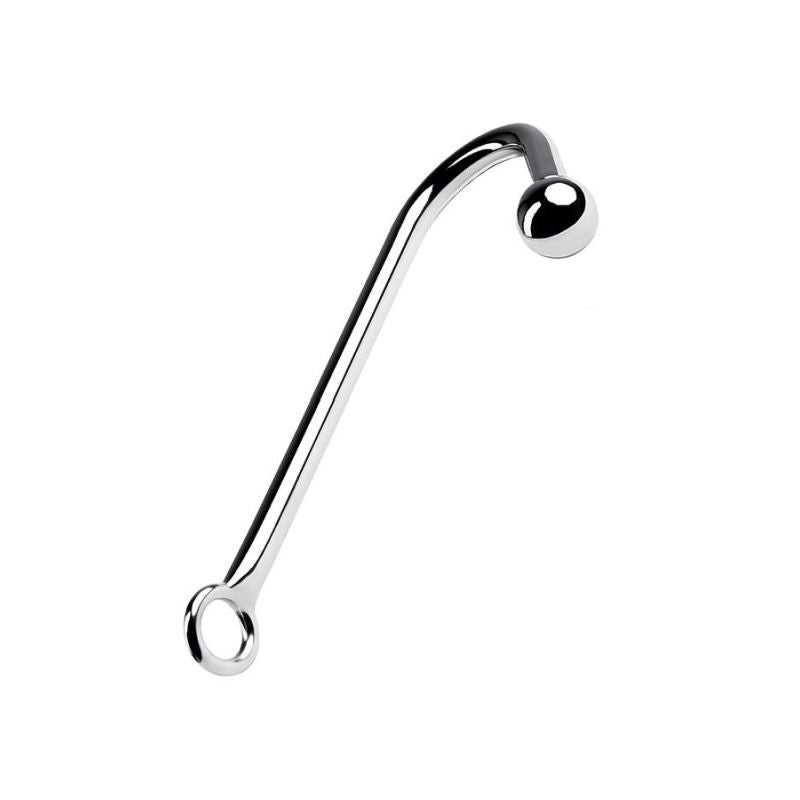 Silver Metal Anal Hook w Ball-717306