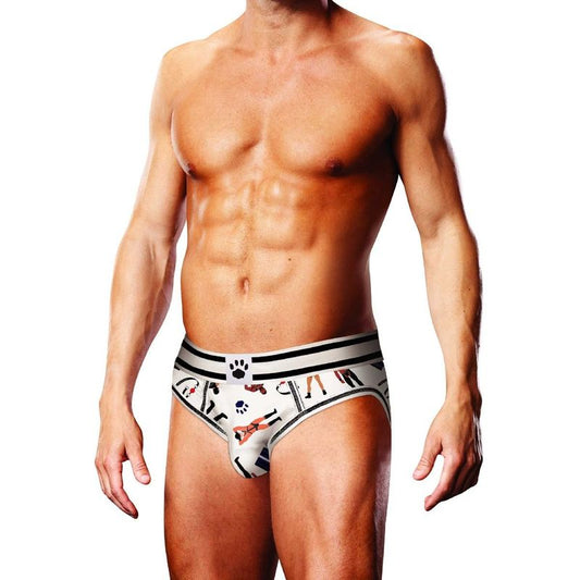 Prowler Leather Pride Open Brief-PR002-LEATHERPRIDE-S
