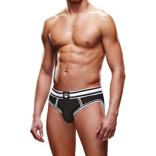 Prowler Open Brief Black/White-PR002-BLKWHITE-M