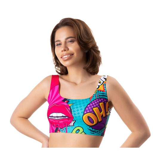 Comics Oh Crop Top-OCT1-S