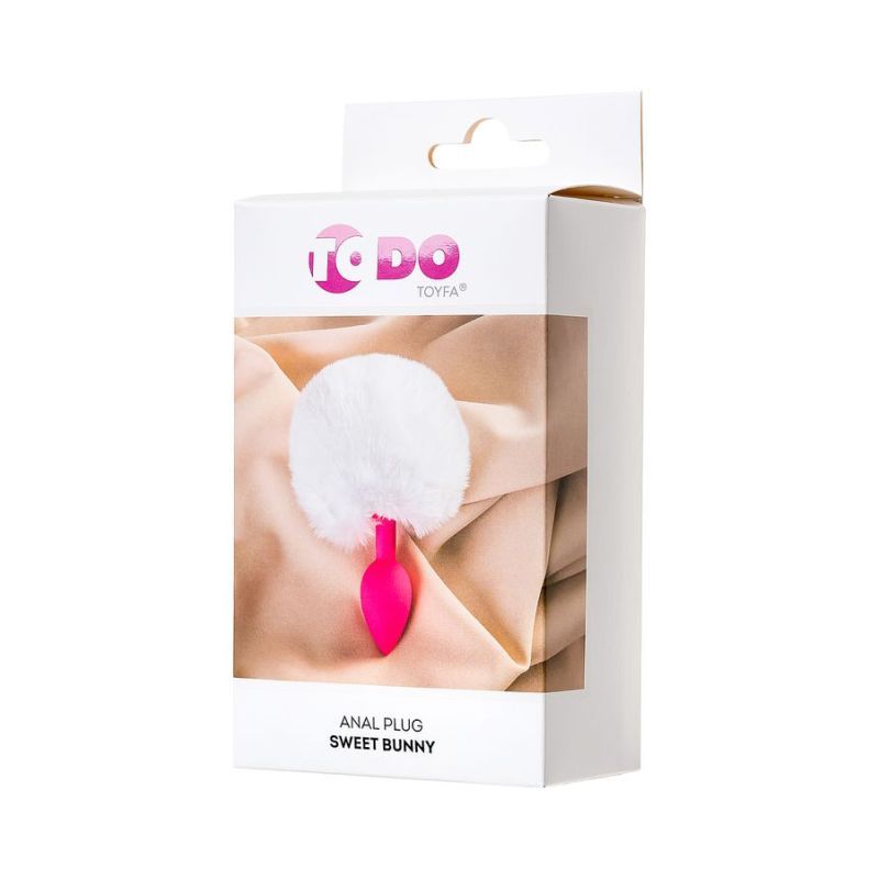 ToDo Sweet Bunny Anal Plug White-357015