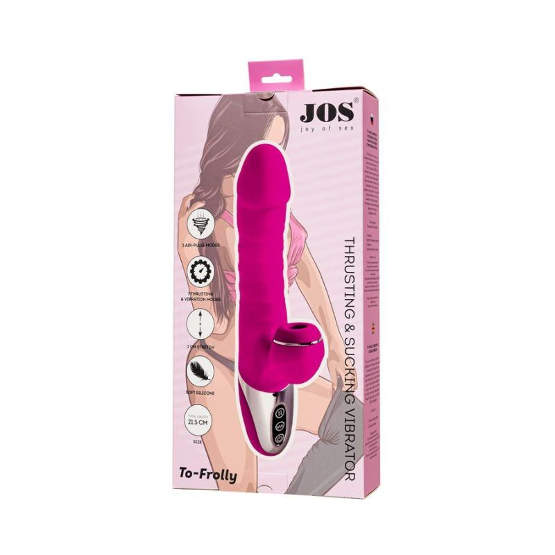 JOS To-Frolly Thrusting and Sucking Vibrator-783043