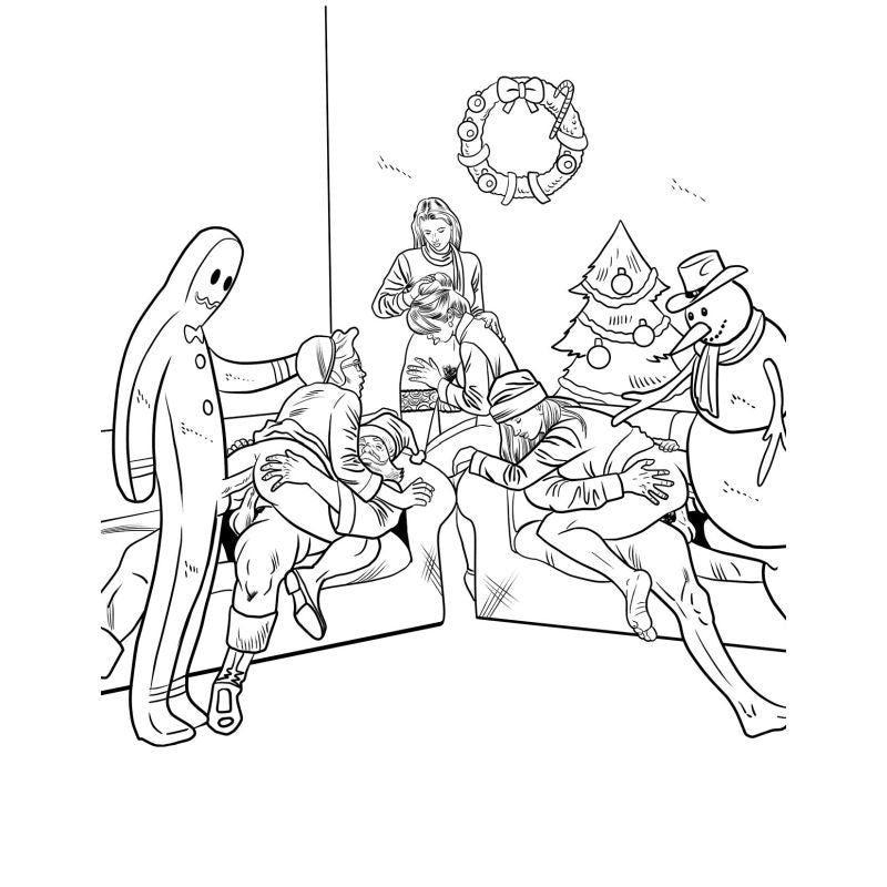 The Dirtiest Christmas Colouring Book Ever-CB-032