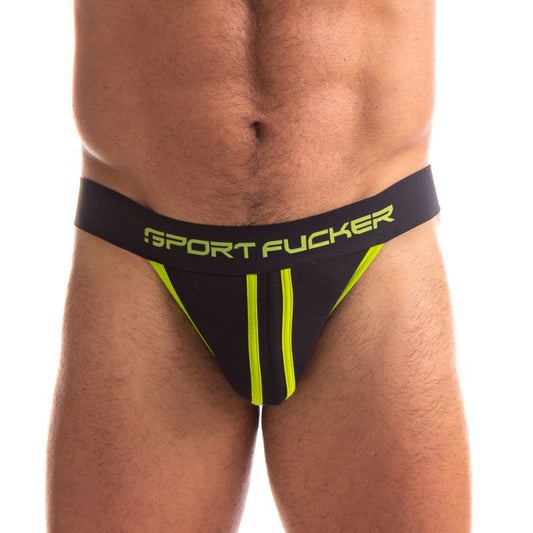 Jersey Jock Black/Green-22571-BLK/GRN-M