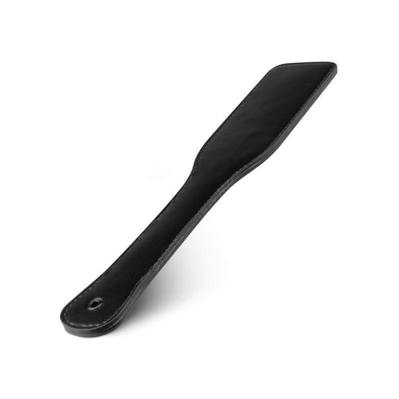 Faux Leather Paddle Black-BF021BLK