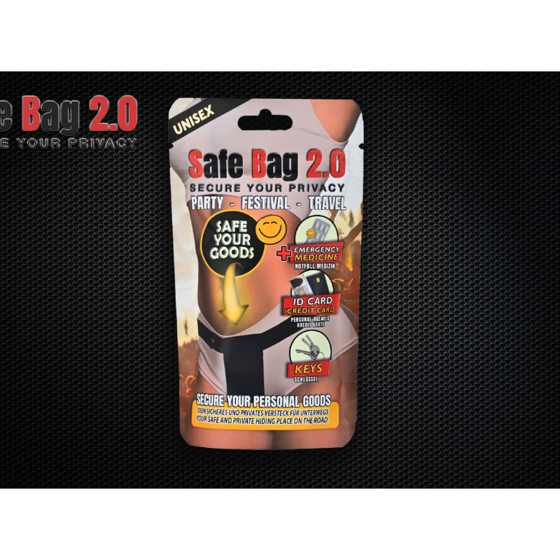 Safe Bag 2.0 Black Medium-011-B-M