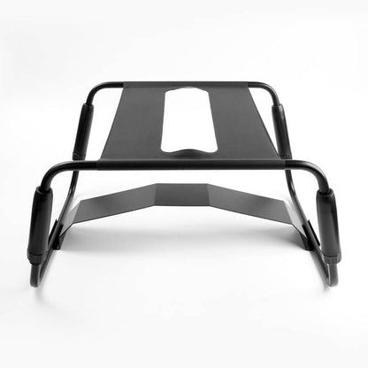 Sex Chair Adjustable Height Black w Arch Bridge Dildo Attachment-YDA-016TZ-BLK