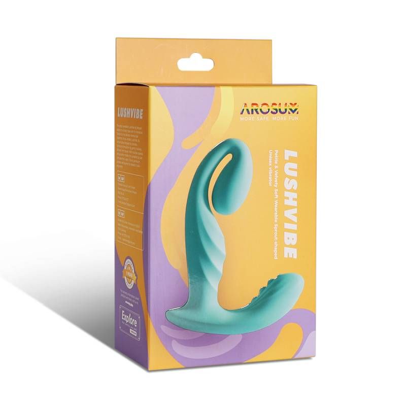 LushVibe Wearable Sprout-Shaped Unisex Vibrator-ARS-L01005LV