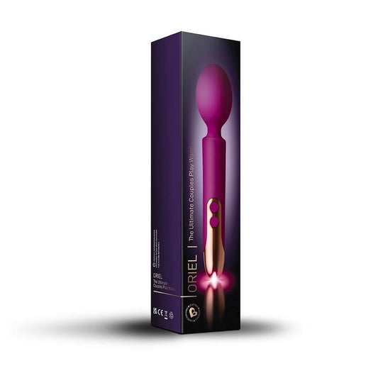 Oriel Rechargeable Wand Fuchsia-10ORIELPK