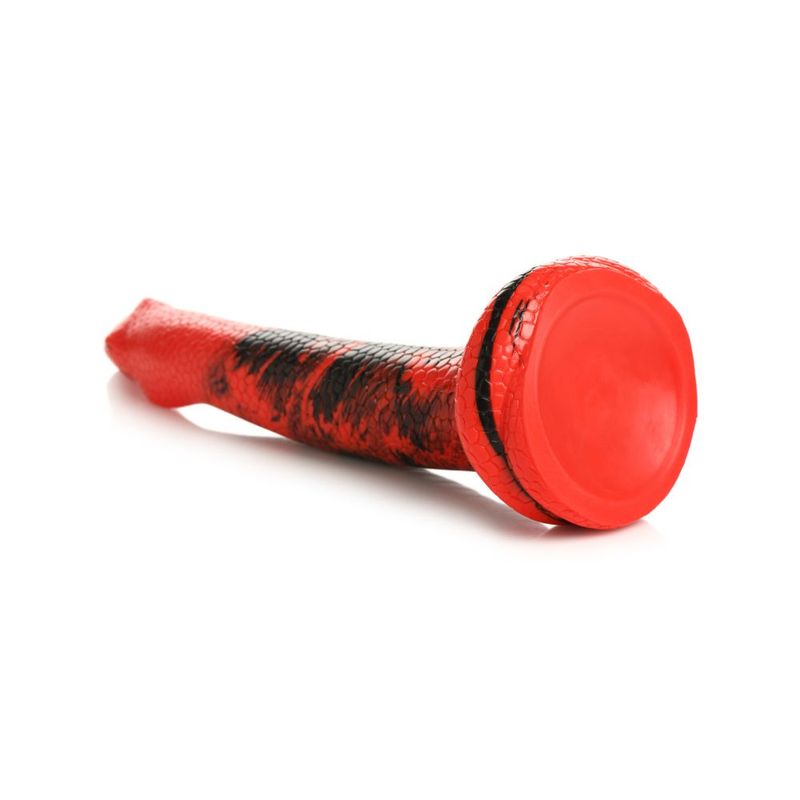 CC Large King Cobra 14 in Long Silicone Dong-AH281-L