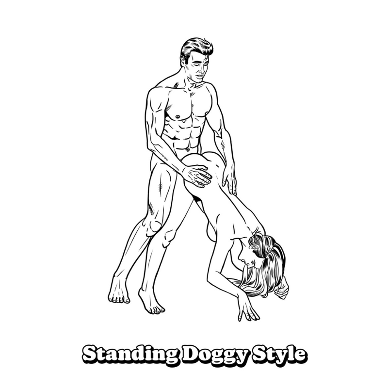 Sexiest Sex Positions Colouring Book-CB-036