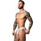 Male Power Marble Jock Strap White-349-299-WHT-S/M