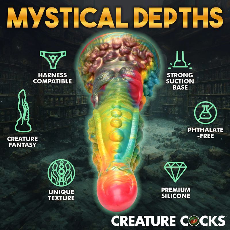Majestic Merman Silicone Dildo-AH322