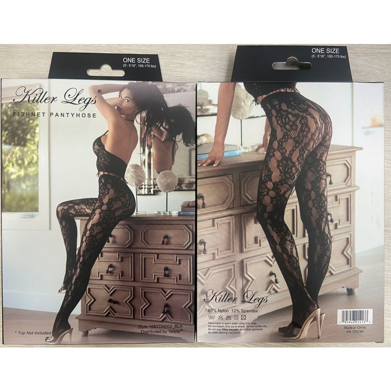 Fuchsia Flirt Fishnet Tights-168YDN083-FUS