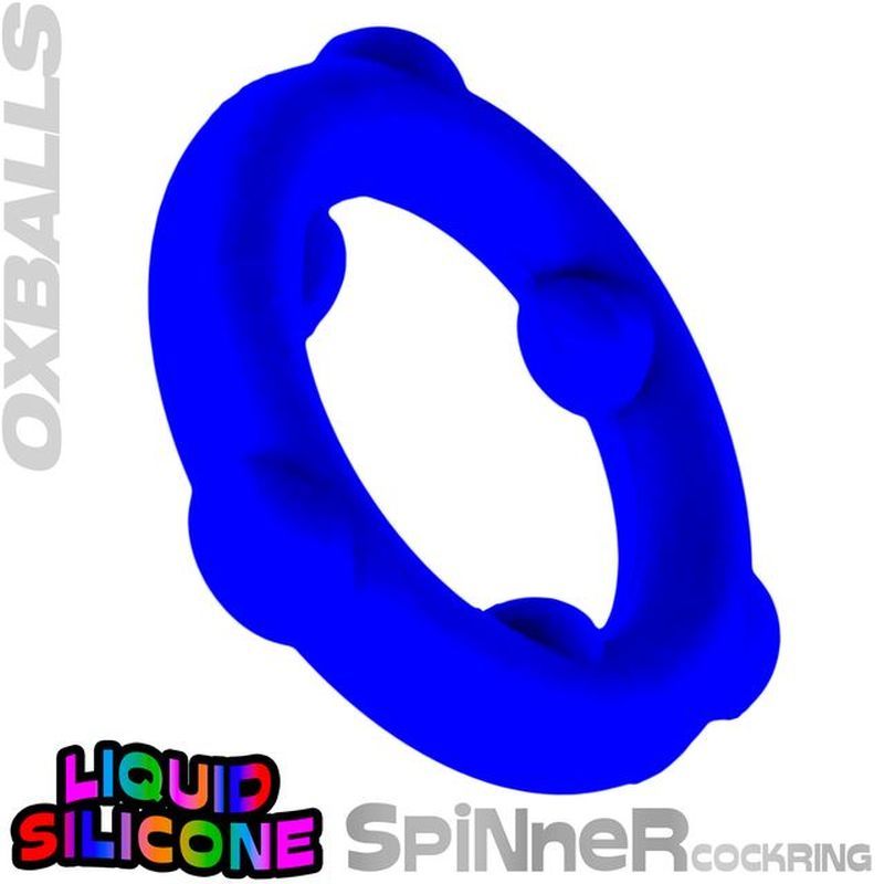 Spinner Silicone Ring Blue-OX-3202-GCR