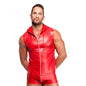 Red Ignite Hooded Vest-H096.00001