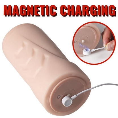 Suctroker Dual Density Vibrating Sucking Vaginal Masturbator V1-SQ-MA60144