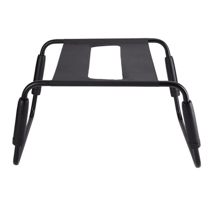 Sex Chair Adjustable Height Black TPU Seat-YDA-016-BLK
