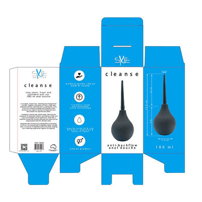 Silicone Anti Backflow Douche 180ml-SXE-180B