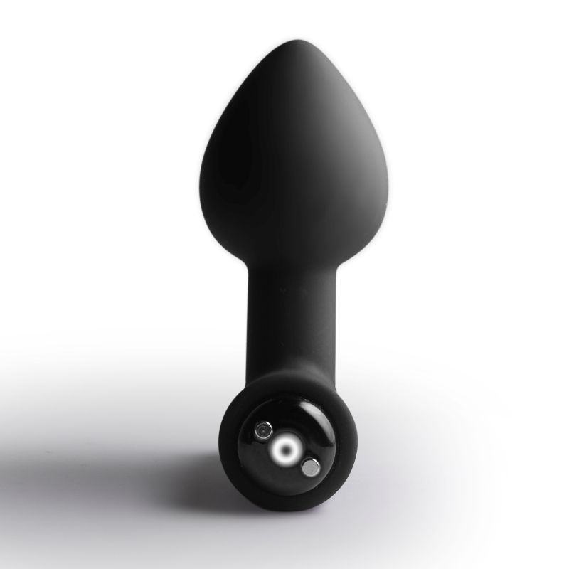 Nova Solaris Tapered Butt Plug Vibrator Black-16SOLARISBK