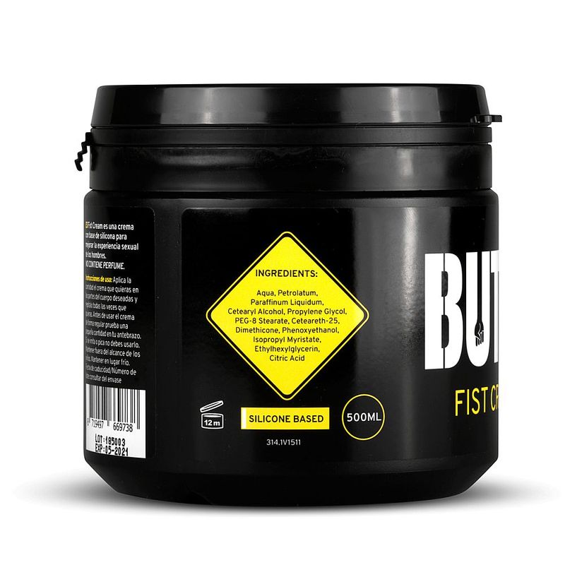 BUTTR Fisting Cream Silicone Based 500ml-BUTTR002