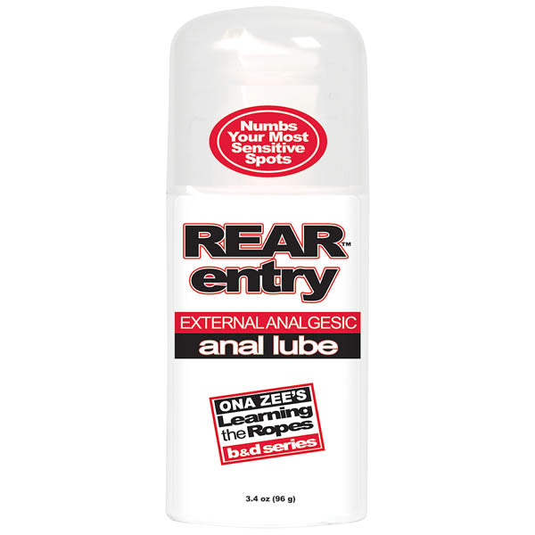 Ona Zees Rear Entry - Desensitising Anal Lubricant - 96 g Bottle