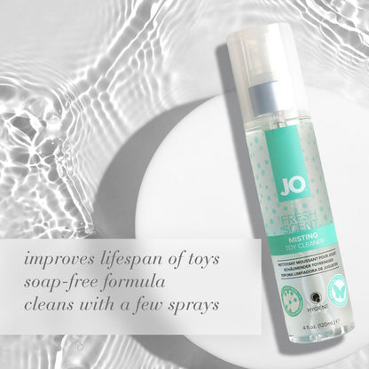 JO Misting Toy Cleaner - 120 mL - Misting Toy Cleaner - 120 ml Spray Bottle-40011