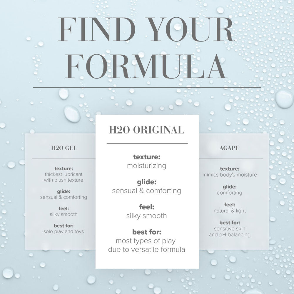 JO H2O Original Lube - 480 mL - Water Based Lubricant - 480 ml Bottle-40037