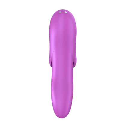 Satisfyer Bold Lover - Dark Pink USB Rechargeable Finger Stimulator-4004099