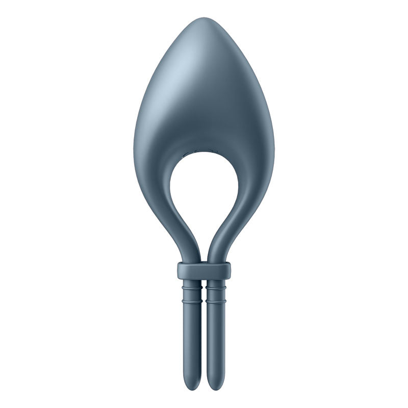 Satisfyer Bullseye - Navy Vibrating Adjustable Lasso Cock Ring