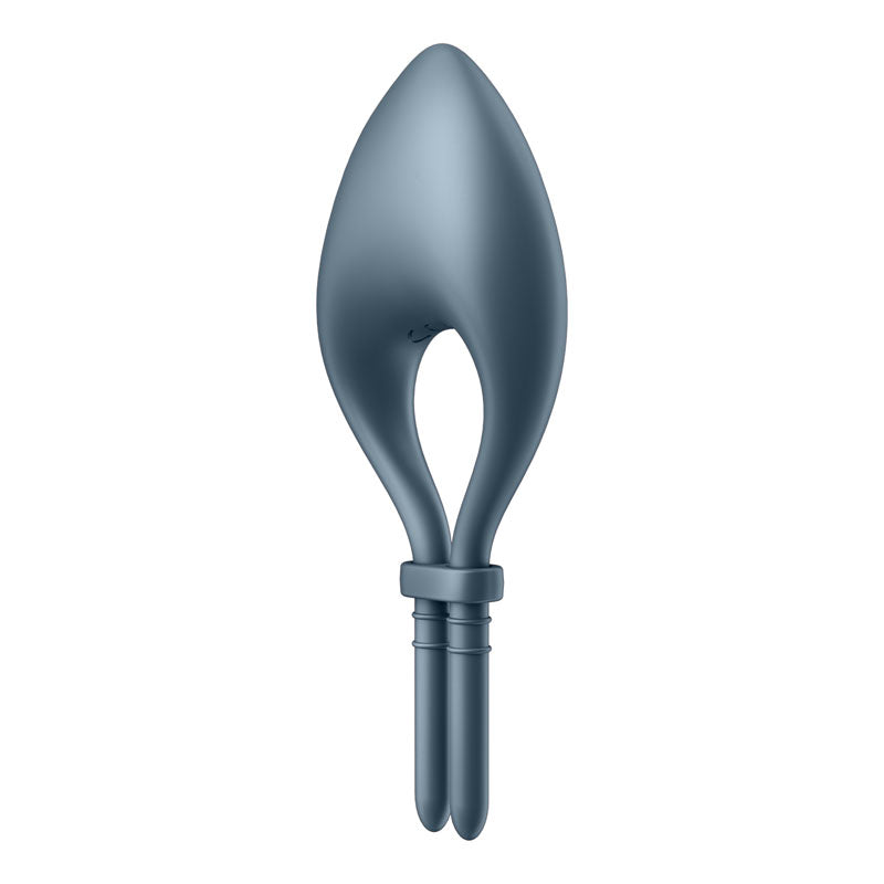 Satisfyer Bullseye - Navy Vibrating Adjustable Lasso Cock Ring