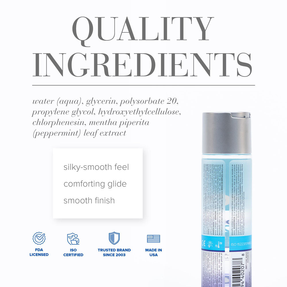 JO H2O Cooling Lube - 120 mL - Water Based Cooling Lubricant - 120 ml Bottle-40207