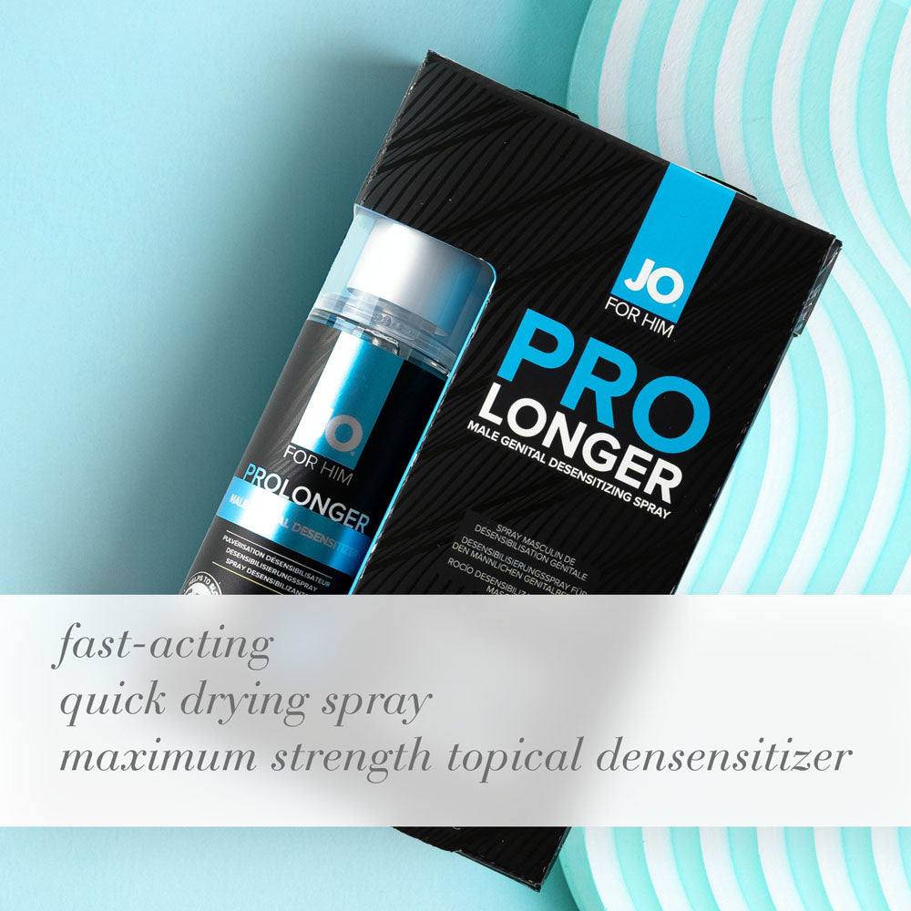 JO Prolonger Spray - 60 mL - Desensitising Spray for Men - 60 ml Spray Bottle-40216