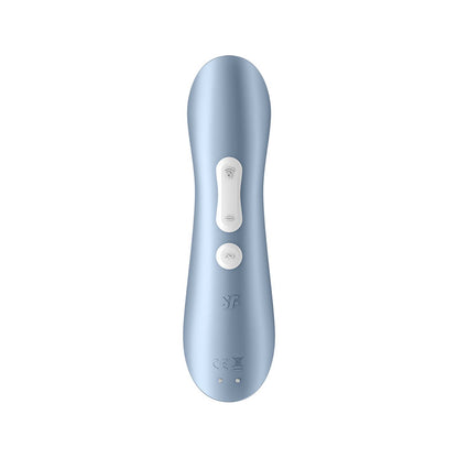 Satisfyer Pro 2+ - Blue Touch-Free USB-Rechargeable Clitoral Stimulator with Vibration-4031323